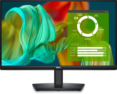 Монитор Dell 23.8" E2424HS черный VA LED 5ms 16:9 HDMI матовая HAS Piv 250cd 178гр/178гр 1920x1080 60Hz VGA DP FHD 4.53кг