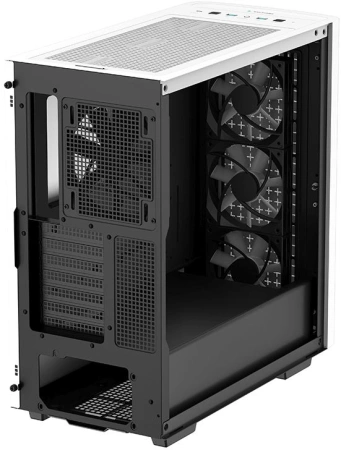 Корпус Deepcool CK560 WH белый без БП ATX 3x120mm 4x140mm 2xUSB3.0 audio bott PSU