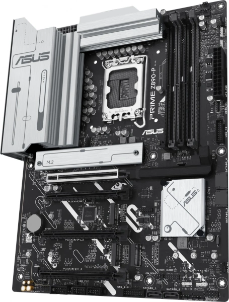 Материнская плата Asus PRIME Z890-P Soc-1851 Intel Z890 4xDDR5 ATX AC`97 8ch(7.1) 2.5Gg RAID+HDMI+DP