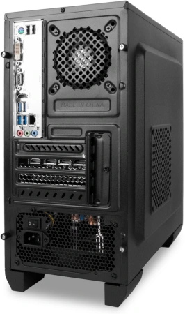 ПК IRU Tactio 320A5GE MT Ryzen 5 5500 (3.6) 16Gb SSD512Gb RTX3050 6Gb без ОС GbitEth 500W черный (RUS) (2116790)