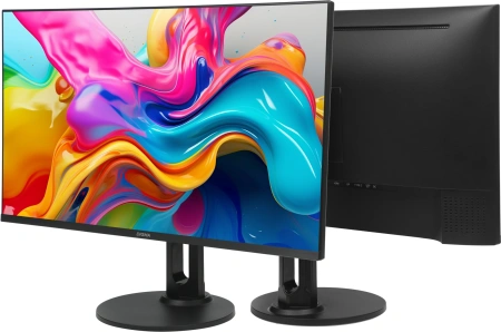 Монитор Digma 27" Progress 27P605F черный IPS LED 5ms 16:9 HDMI M/M матовая HAS 300cd 178гр/178гр 1920x1080 75Hz G-Sync FreeSync DP FHD USB 6.05кг