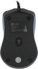 Мышь Оклик 225M черный/синий оптическая 1200dpi USB 3but (288233)