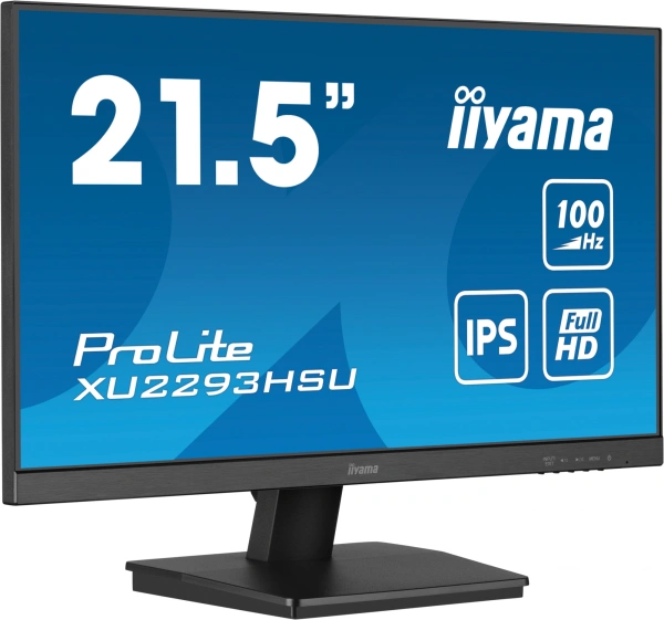 Монитор Iiyama 21.5" ProLite XU2293HSU-B7 черный IPS LED 16:9 HDMI M/M матовая 300cd 178гр/178гр 1920x1080 100Hz DP FHD USB 2.6кг