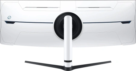 Монитор Samsung 57" Odyssey Neo G9 S57CG952NI черный VA LED 32:9 HDMI полуматовая HAS Piv 2500:1 420cd 178гр/178гр 7680x2160 240Hz FreeSync Premium Pro DP Dual UHD USB 19кг