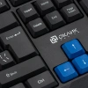 Клавиатура Оклик 750G FROST WAR черный/черный USB Multimedia for gamer (337452)