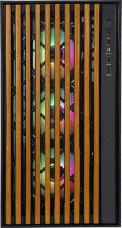 Корпус Formula TimberLine T0 черный без БП ATX 6x120mm 6x140mm 2xUSB3.0 audio bott PSU