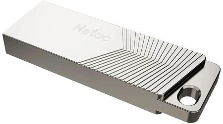 Флеш Диск Netac 32Gb UM1 NT03UM1N-032G-32PN USB3.2 серебристый