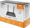 Роутер беспроводной D-Link DSL-224 N300 10/100BASE-TX черный