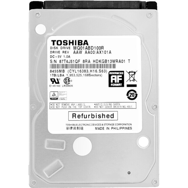 Toshiba 1Tb (MQ01ABD100R)