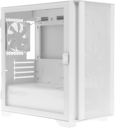 Корпус Montech Air 100 Lite белый без БП mATX 6x120mm 4x140mm 1xUSB2.0 2xUSB3.0 audio bott PSU