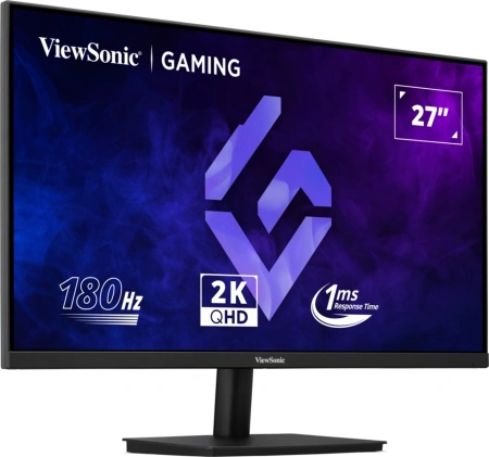 Монитор ViewSonic 27" VX27G1-2K черный IPS LED 16:9 HDMI матовая 1000:1 300cd 178гр/178гр 2560x1440 180Hz DP QHD 3.1кг