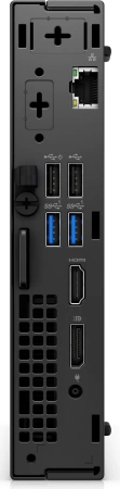 Неттоп Dell Optiplex 7020 Micro i5 14500T (1.7) 16Gb SSD512Gb UHDG 770 Linux Ubuntu GbitEth WiFi BT 90W мышь клавиатура черный (7020-5620)