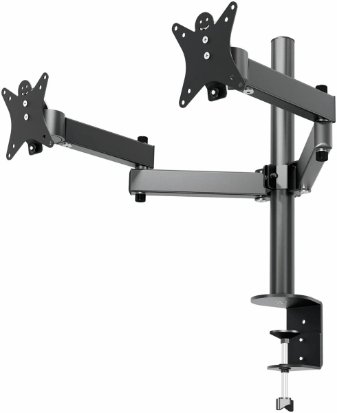 Кронштейн для мониторов Holder MDS-SU203-B черный 13"-32" макс.8кг настольный поворот и наклон верт.перемещ.