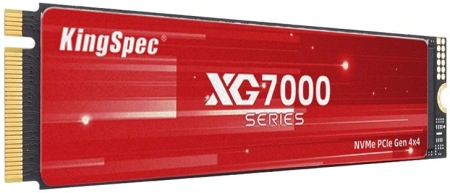 Накопитель SSD Kingspec PCIe 4.0 x4 8TB XG7000-8TB XG7000 M.2 2280