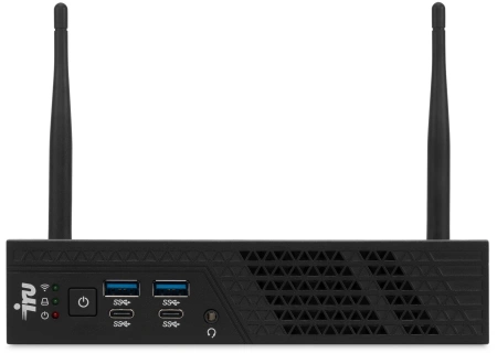 Неттоп IRU 310H6ITF i3 12100 (3.3) 8Gb SSD256Gb UHDG 730 Windows 11 Pro GbitEth WiFi BT 90W черный (2031363)