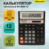 Калькулятор настольный Silwerhof SH-888X-12 черный 12-разр.