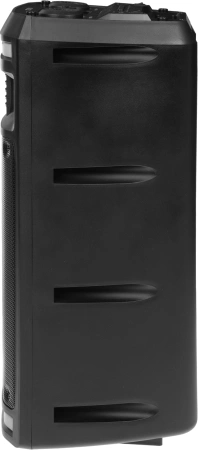 Мидисистема Ginzzu GM-208 черный 50Вт FM USB BT micro SD