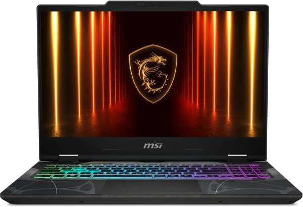 Ноутбук MSI Cyborg 15 B13WFKG-694XRU Core i5 13420H 16Gb SSD1Tb NVIDIA GeForce RTX 5060 8Gb 15.6" IPS FHD (1920x1080) FreeDOS black WiFi BT Cam (9S7-15Q342-694)