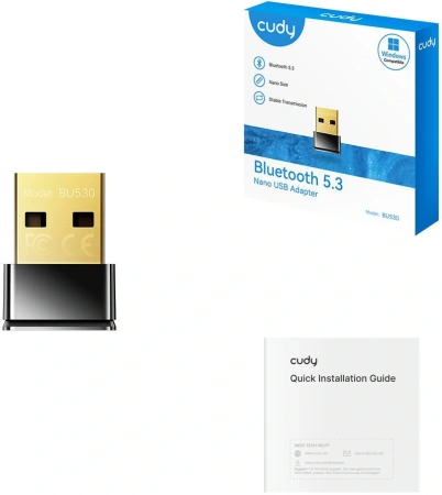 Сетевой адаптер Bluetooth Cudy BU530 USB 2.0
