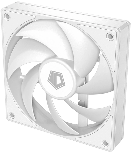 Вентилятор для корпуса ID-Cooling AF-125-W 120х120x25 белый 4-pin 30дБ Ret