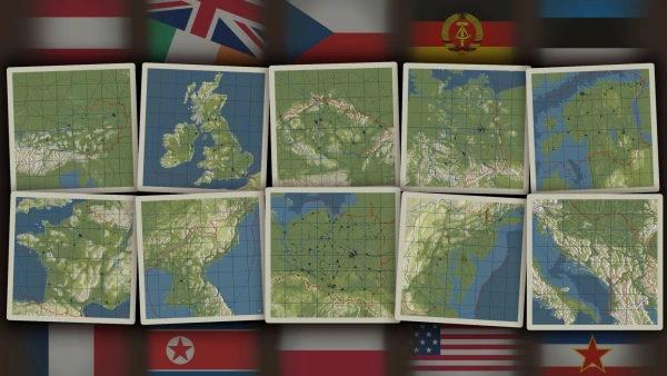 Дополнение к игре для ПК Hooded Horse Workers & Resources: Soviet Republic - World Maps (6+)