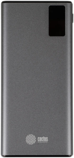 Мобильный аккумулятор Cactus CS-PBFSLT-10000 10000mAh 22.5W 3A 2xUSB-A/USB-C серый
