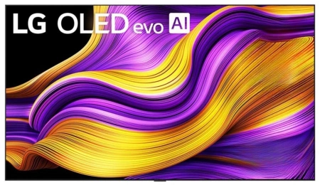 Телевизор OLED LG 97" OLED97G5RLA.ARUZ черный 4K Ultra HD 120Hz DVB-T DVB-T2 DVB-C DVB-S DVB-S2 USB WiFi Smart TV