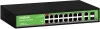 Коммутатор Digma DSP216G-2G-2S-R300 (L2) 18x1Гбит/с 2SFP 16PoE 16PoE+ 2PoE++ 300W неуправляемый