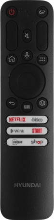 Телевизор LED Hyundai 32" H-LED32BS5100 WebOS Frameless Metal черный/серый HD 60Hz DVB-T DVB-T2 DVB-C DVB-S DVB-S2 USB WiFi Smart TV