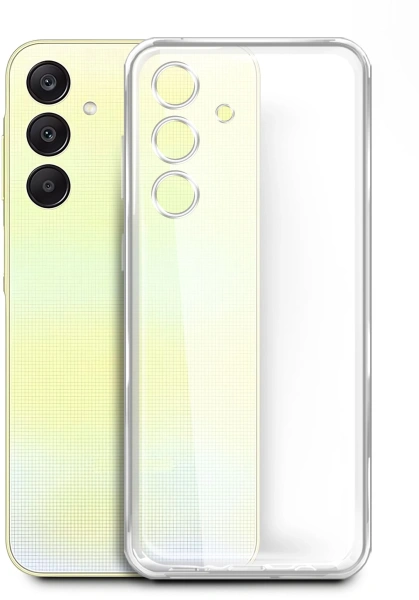 Чехол (клип-кейс) BoraSCO для Samsung Galaxy A25 Silicone Case прозрачный (72886)