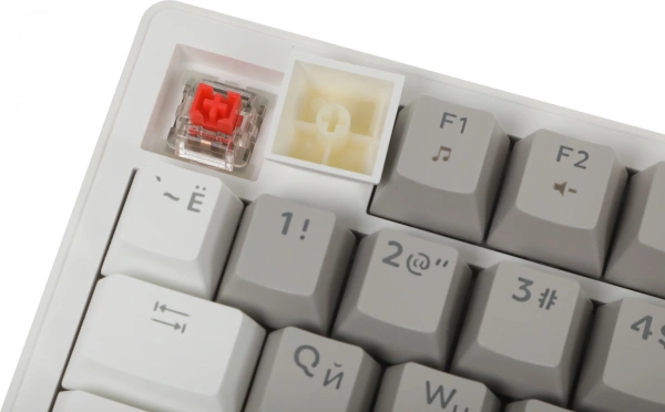 Клавиатура Defender Dasher GK-472 механическая серый Multimedia для ноутбука LED (45473) кабель 1.5м