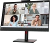 Монитор Lenovo 27" ThinkVision T27hv-30 черный IPS LED 4ms 16:9 HDMI M/M Cam матовая HAS Piv 1000:1 300cd 178гр/178гр 2560x1440 75Hz DP 2K USB 7.9кг