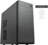 Корпус Chieftec Elox черный без БП ATX 2x80mm 2x120mm 2xUSB2.0 2xUSB3.0 audio