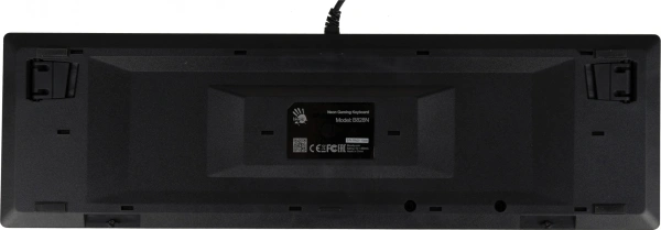 Клавиатура A4Tech B828N черный/серый USB for gamer LED (B828N (GREY+BLACK)) кабель 1.8м