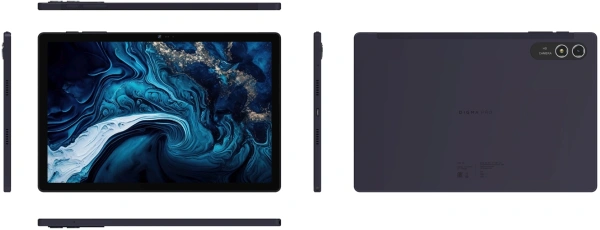 Планшет Digma Pro HIT 18 T606 (1.6) 8C RAM6Gb ROM128Gb 10.5" IPS 1920x1200 4G Android 13 фиолетовый 13Mpix 5Mpix BT WiFi microSD 512Gb 7000mAh 5hr 120hrs