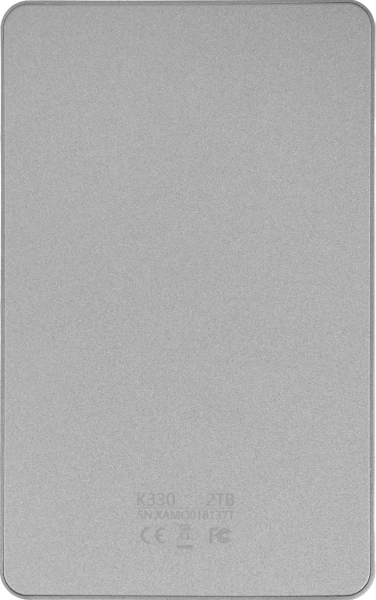 Жесткий диск Netac USB3.0 2TB NT05K330N-002T-30SL K330 2.5" серебристый