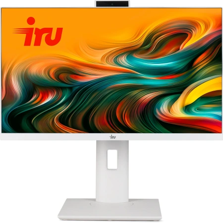 Моноблок IRU Tactio 23.8" Full HD i3 1215U (1.2) 8Gb SSD256Gb UHDG CR Windows 11 Pro GbitEth WiFi BT 65W Cam белый 1920x1080