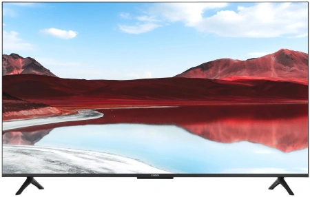 Телевизор LED Xiaomi 55" MI TV A 55 2025 Frameless черный 4K Ultra HD 60Hz DVB-T2 DVB-C DVB-S2 USB WiFi Smart TV