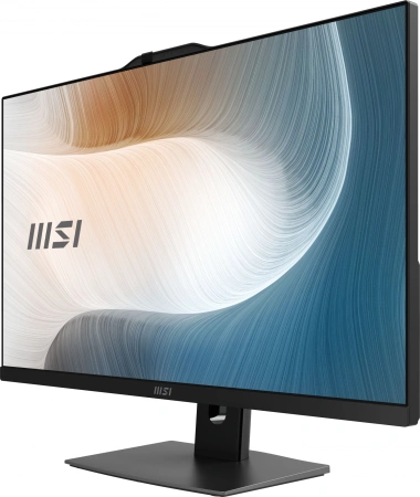 Моноблок MSI Modern AM272P 12M-807XRU 27" Full HD i7 1255U (1.7) 32Gb SSD1Tb Iris Xe без ОС GbitEth WiFi BT 120W клавиатура мышь Cam черный 1920x1080
