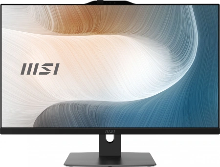 Моноблок MSI Modern AM272P 1M-682XRU 27" Full HD Core 3 100U (1.2) 16Gb SSD512Gb Graphics без ОС GbitEth WiFi BT 120W клавиатура мышь Cam черный 1920x1080