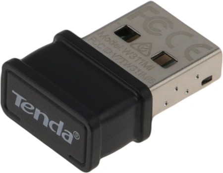 Сетевой адаптер Wi-Fi Tenda W311MI N150 USB 2.0 (ант.внутр.)