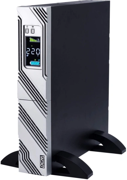 Источник бесперебойного питания Powercom Smart King RT SRT-1500A LCD 1350Вт 1500ВА черный