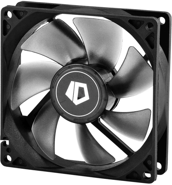 Вентилятор для корпуса ID-Cooling NO-9225-SD 90х90x25 черный 3-pin 29дБ Ret