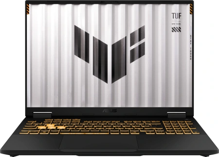 Ноутбук Asus TUF Gaming F16 FX608JM-RV041 Core i5 13450HX 16Gb SSD1Tb NVIDIA GeForce RTX 5060 8Gb 16" IPS WUXGA (1920x1200) без ОС grey WiFi BT Cam (90NR0MI1-M002J0)
