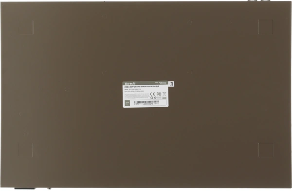 Коммутатор Tenda TEG1126P-24-410W (L2) 24x1Гбит/с 2SFP 24PoE 370W неуправляемый