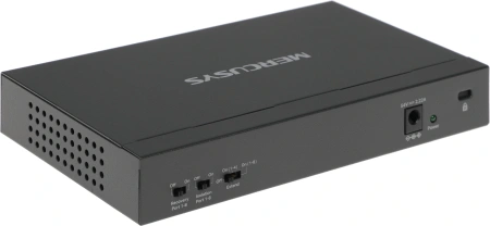 Коммутатор Mercusys MS110CMP (L2) 8x100Мбит/с 2x1Гбит/с 8PoE+ 115W неуправляемый
