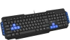 Клавиатура Оклик 750G FROST WAR черный/черный USB Multimedia for gamer (337452)