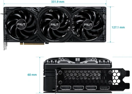 Видеокарта Palit PCI-E 5.0 PA-RTX5070Ti GAMINGPRO V1 NVIDIA GeForce RTX 5070TI 16Gb 256bit GDDR7 2295/28000 HDMIx1 DPx3 HDCP Ret