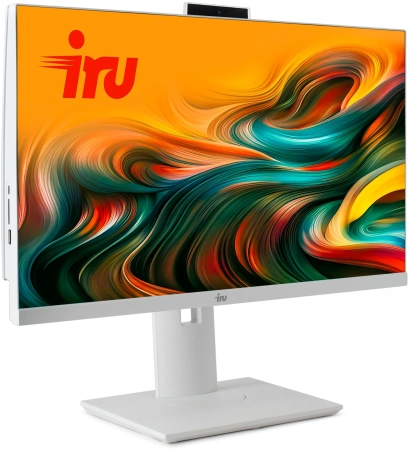 Моноблок IRU Tactio 23.8" Full HD i3 1215U (1.2) 8Gb SSD256Gb UHDG CR Windows 11 Pro GbitEth WiFi BT 65W Cam белый 1920x1080