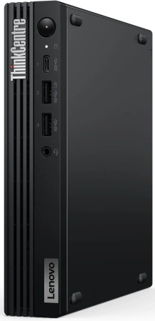 Неттоп Lenovo ThinkCentre Tiny M70q-5 slim i5 13400T (1.3) 16Gb SSD512Gb UHDG 730 без ОС GbitEth WiFi BT 90W kb мышь клавиатура черный (12TDS14100)